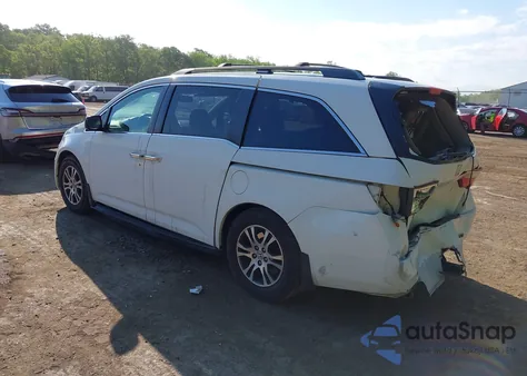 2012 Honda Odyssey Ex-L из США, поврежденный, VIN 5FNRL5H65CB120144